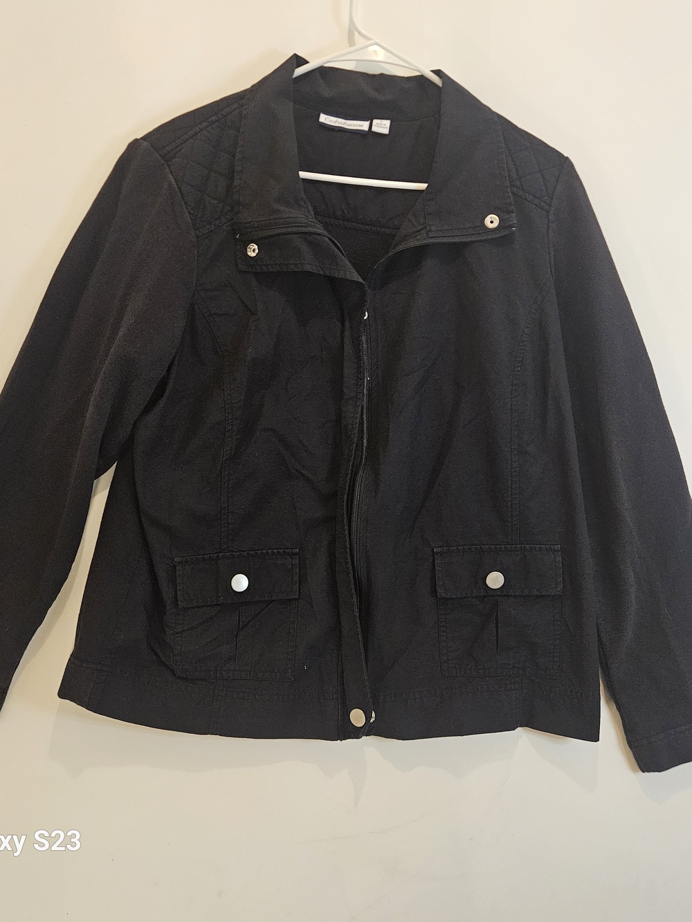 Women’s Black Utility Jacket - Unbranded